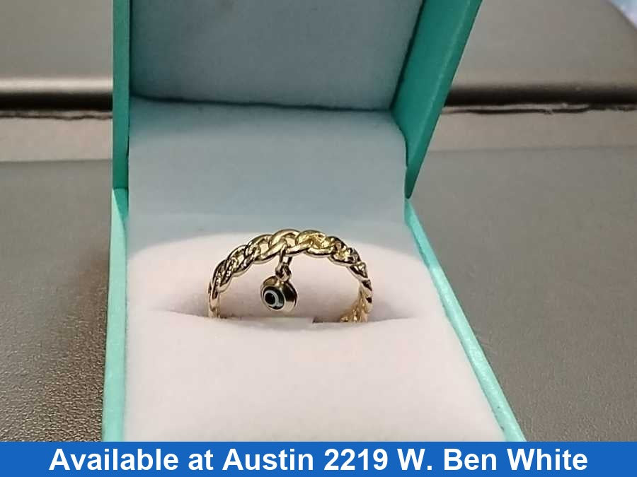 Women's Ring - Yellow Gold 14k (.585) 2.6 grams Size 20