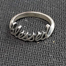Lady's Ring - Fashion Silver 2.3 grams Size 6