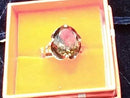 Women's Ring - Yellow Gold 14k (.585) 5.7 grams Size 9.5