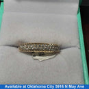 Ring - Wedding Band - Yellow Gold 10k (.417) 3.1 grams Size 8