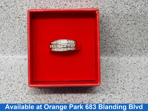 Ring - Wedding Band - Yellow Gold 10k (.417) 3.7 grams Size 7