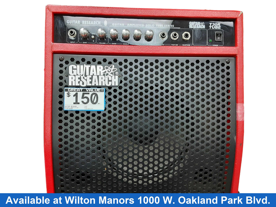 Guitar Research T30r Red Guitar Amplifier