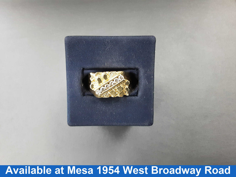 Men's Ring - Yellow Gold 14k (.585) 6.5 grams Size 20