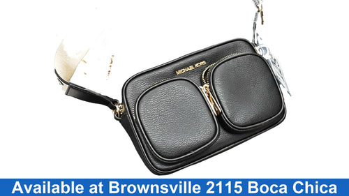 Michael Kors Ba-2311 Black Purse / Handbag