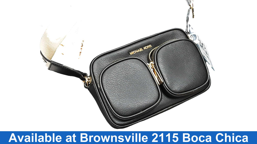 Michael Kors Ba-2311 Black Purse / Handbag