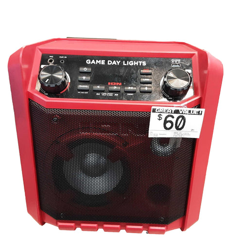 Ion Green Day Lights Ipa80a Red Portable Speaker