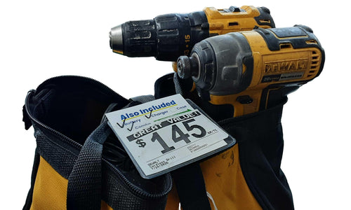 Dewalt Dcd777 Yellow Cordless Standard Drill