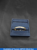 Bangle Bracelet - Yellow Gold 10k (.417) 4.5 grams 5 inch