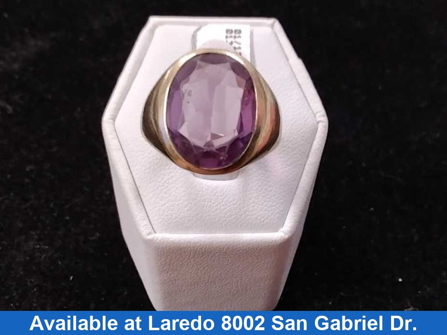 Women's Ring - Yellow Gold 10k (.417) 7.5 grams Size 8