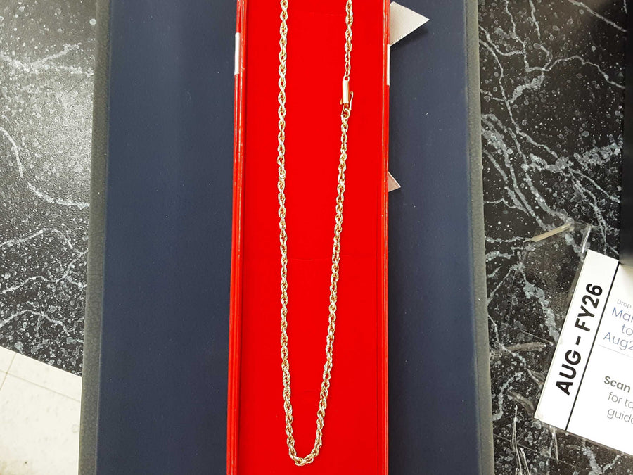 Rope Chain - Yellow Gold 14k (.585) 3.9 grams 20 inch