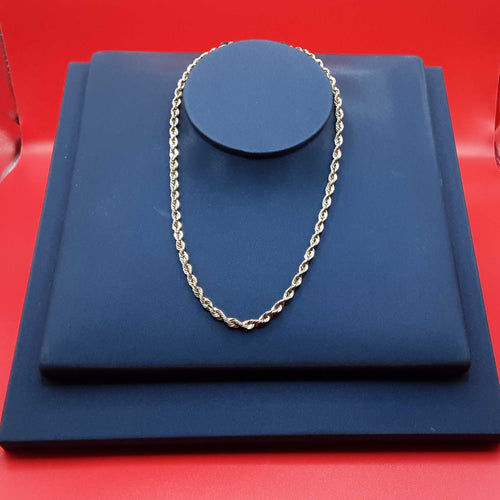 Rope Chain - Yellow Gold 10k (.417) 5.7 grams 24 inch