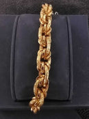 Link Bracelet - Yellow Gold 14k (.585) 17.8 grams 7 inch