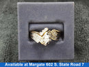 Ring - Engagement Set - Yellow Gold 14k (.585) 6.6 grams Size 11.5