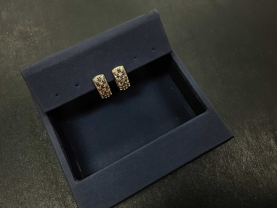 Hoop Earrings - Yellow Gold 14k (.585) 4.5 grams