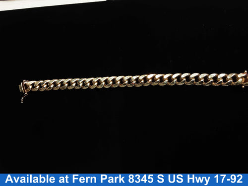 Bracelet - Yellow Gold 10k (.417) 26.8 grams 9 inch
