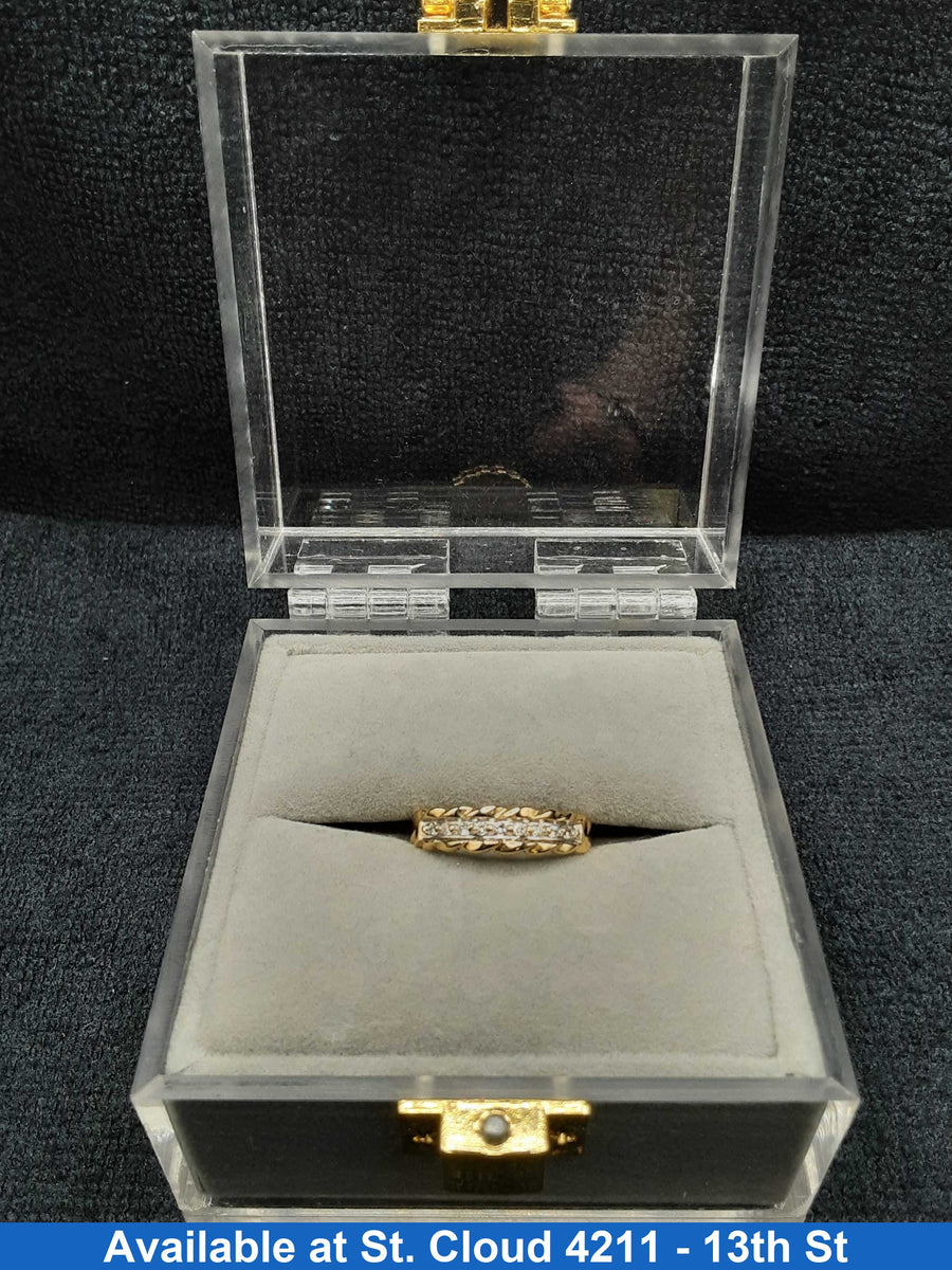 Ring - Wedding Band - Men's Diamond Band