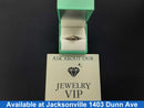 Women's Ring - Solitaire - White Gold 10k (.417) 2.7 grams Size 7.5