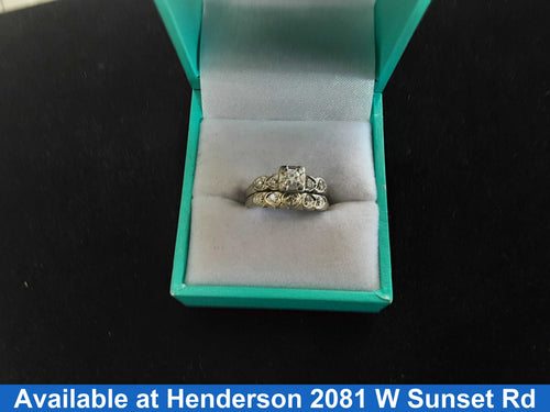 Women's Ring - White Gold 14k (.585) 4.1 grams Size 6