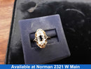 Women's Ring - Yellow Gold 10k (.417) 2.2 grams Size 5