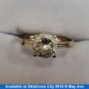 Ring - Engagement Set - Yellow Gold 10k (.417) 2.7 grams Size 8.5
