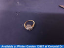 Women's Ring - Yellow Gold 14k (.585) 4.5 grams Size 7.5