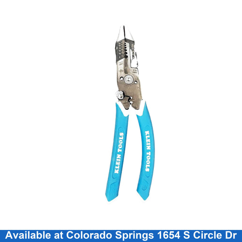 Klein Tools K12075 Blue Wire Stripper / Cutters / Crimper