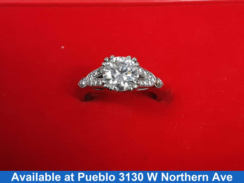Women's Ring - White Gold 14k (.585) 4.2 grams Size 6