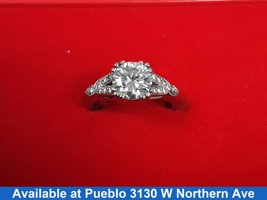 Women's Ring - White Gold 14k (.585) 4.2 grams Size 6