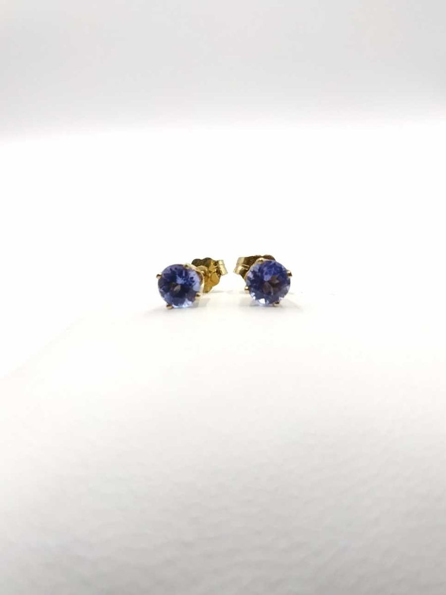 Single Stud Earring - Yellow Gold 14k (.585) 0.8 grams