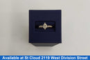 Women's Ring - Solitaire - White Gold 14k (.585) 2.38 grams Size 7