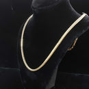Fox Tail Chain - Yellow Gold 14k (.585) 10.7 grams 18 inch