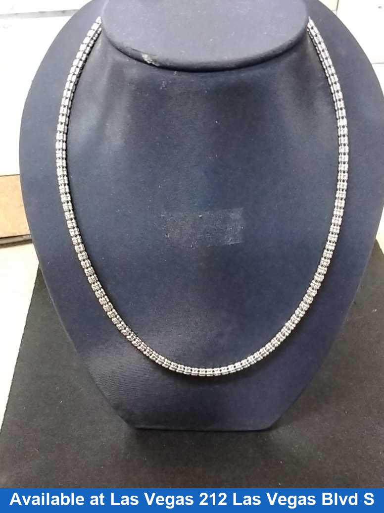 Rope Chain - White Gold 10k (.417) 12.5 grams 10 inch