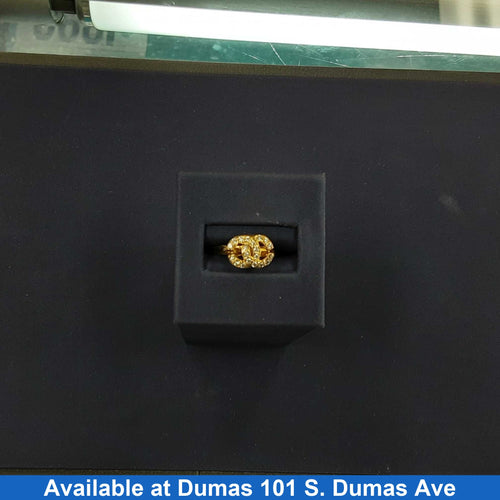 Women's Ring - Yellow Gold 18k (.750) 2 grams Size 6