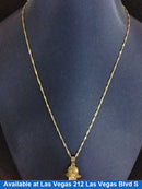 Chain - Yellow Gold 14k (.585) 2.3 grams 24 inch
