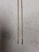 Chain - Tricolor Gold 14k (.585) 6 grams 18 inch