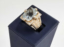 Women's March Birthstone Ring - Yellow Gold 14k Size 6.5