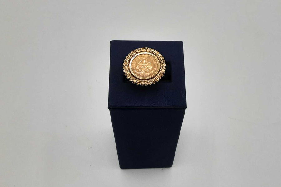 Women's Ring - Yellow Gold 14k (.585) 6.1 grams Size 20