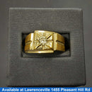 Men's Ring - Yellow Gold 14k (.585) 5.7 grams Size 9