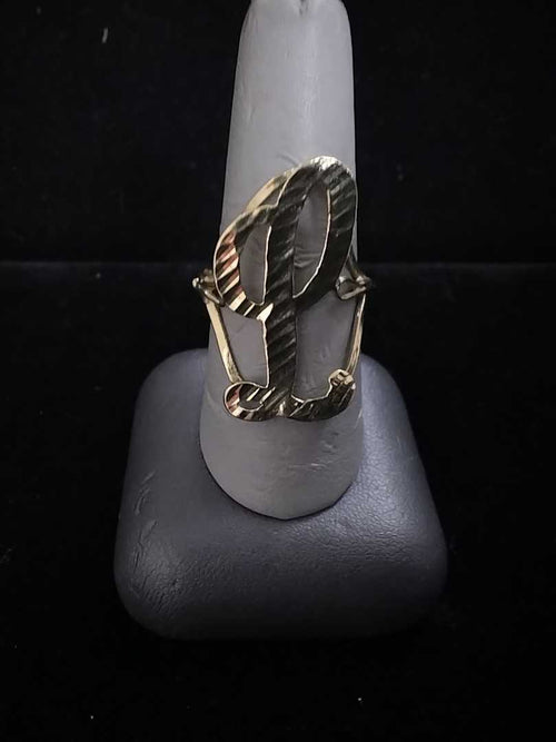 Women's Ring - Yellow Gold 10k (.417) 3.2 grams Size 9