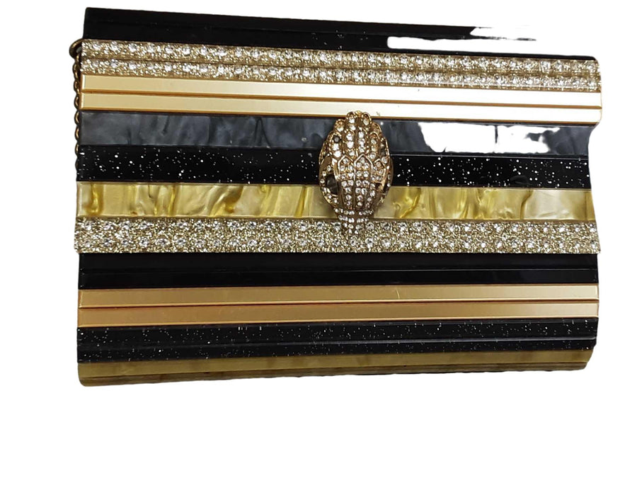 Kurt Geiger Party Clutch Black Purse / Handbag