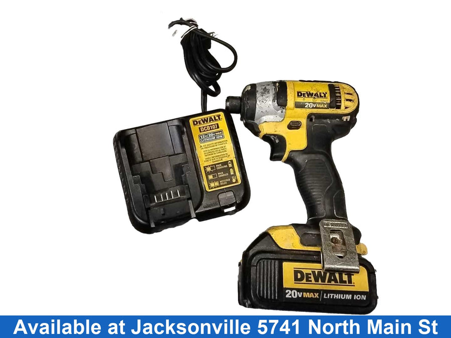 Dewalt Yellow Cordless Impact Drill