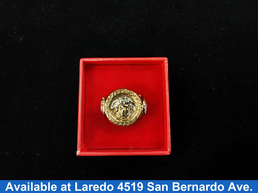 Men's Ring - Yellow Gold 10k (.417) 5.4 grams Size 6.5