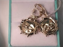 Jacket Earrings - Yellow Gold 14k (.585) 2.6 grams