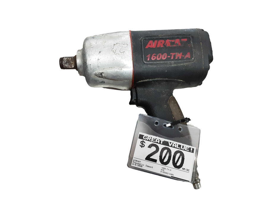 Aircat 1600-th-a Black Pneumatic Impact Drill