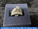 Ring - Engagement Set - White Gold 14k (.585) 9.75 grams Size 20