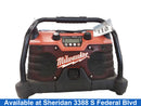Milwaukee 49290200 Red Boombox Radio