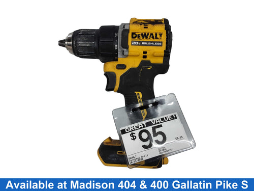 Dewalt Dcd794 Yellow Cordless Standard Drill Tool Only
