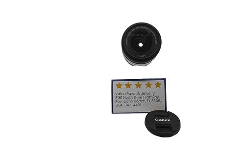 Canon Efs Black Photographic Lens