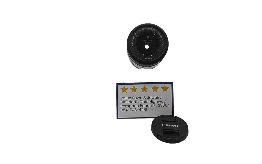 Canon Efs Black Photographic Lens