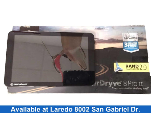 Rand Mcnally Od8pro2 Black